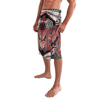 Aotearoa Iwi Ngapuhi Personalised Lavalava Maori Kowhaiwhai Pattern LT19 - Polynesian Pride