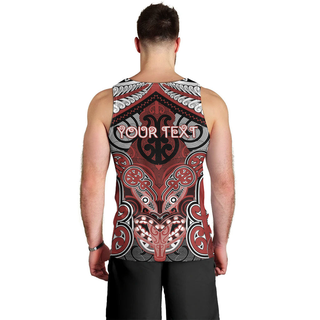 Aotearoa Iwi Ngapuhi Personalised Men Tank Top Maori Kowhaiwhai Pattern LT19 - Polynesian Pride