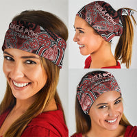 Aotearoa Iwi Ngapuhi Neck Gaiter Maori Kowhaiwhai Pattern LT19 - Polynesian Pride