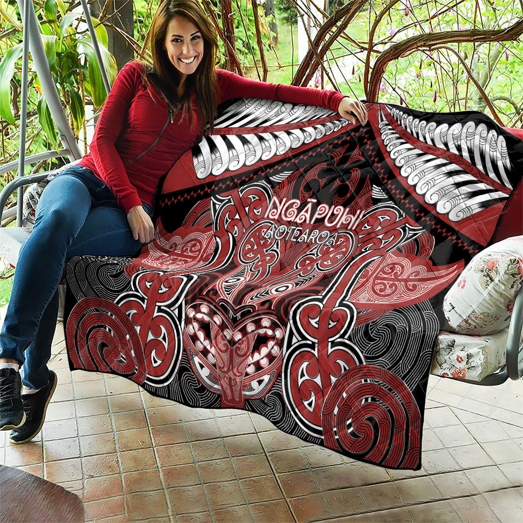 Aotearoa Iwi Ngapuhi Quilt Maori Kowhaiwhai Pattern LT19 - Polynesian Pride