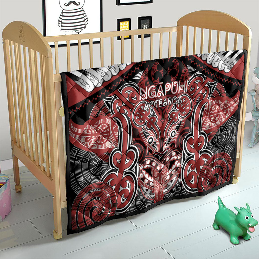 Aotearoa Iwi Ngapuhi Quilt Maori Kowhaiwhai Pattern LT19 - Polynesian Pride