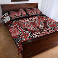 Aotearoa Iwi Ngapuhi Quilt Bed Set Maori Kowhaiwhai Pattern LT19 - Polynesian Pride