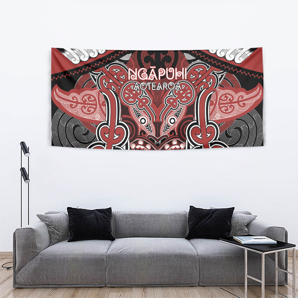 Aotearoa Iwi Ngapuhi Tapestry Maori Kowhaiwhai Pattern LT19 - Polynesian Pride