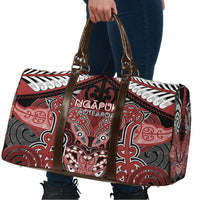 Aotearoa Iwi Ngapuhi Travel Bag Maori Kowhaiwhai Pattern LT19 - Polynesian Pride
