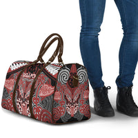 Aotearoa Iwi Ngapuhi Travel Bag Maori Kowhaiwhai Pattern LT19 - Polynesian Pride