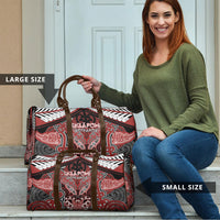 Aotearoa Iwi Ngapuhi Travel Bag Maori Kowhaiwhai Pattern LT19 - Polynesian Pride