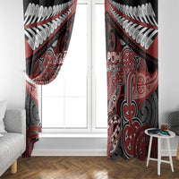 Aotearoa Iwi Ngapuhi Window Curtain Maori Kowhaiwhai Pattern LT19 - Polynesian Pride