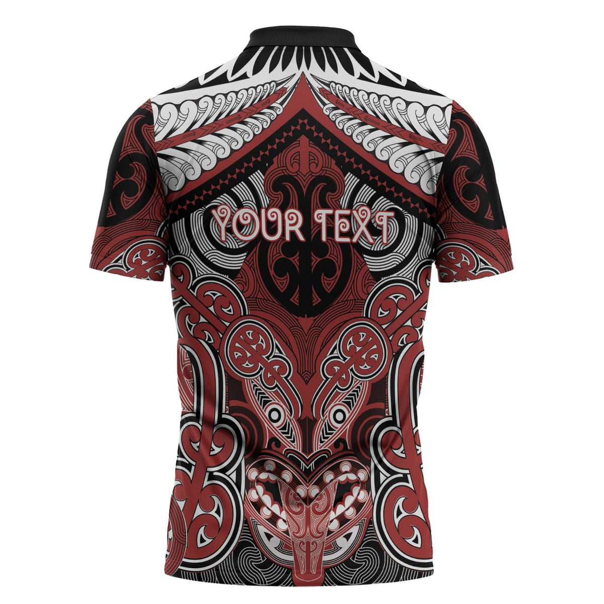 Aotearoa Iwi Ngapuhi Personalised Zipper Polo Shirt Maori Kowhaiwhai Pattern LT19 - Polynesian Pride