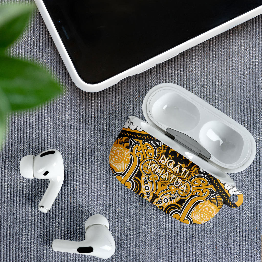 Aotearoa Iwi Ngati Whatua AirPods Case Maori Kowhaiwhai Pattern LT19 - Polynesian Pride