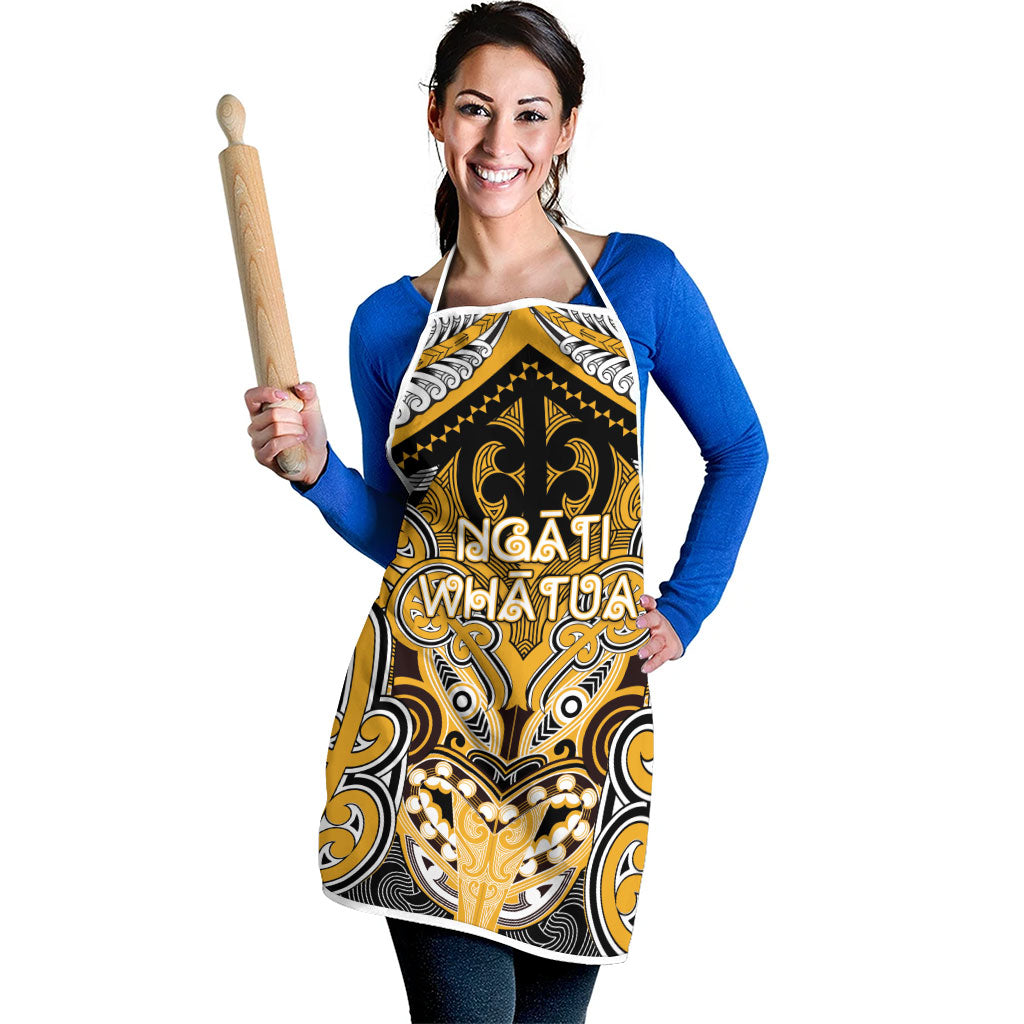 Aotearoa Iwi Ngati Whatua Apron Maori Kowhaiwhai Pattern LT19 - Polynesian Pride