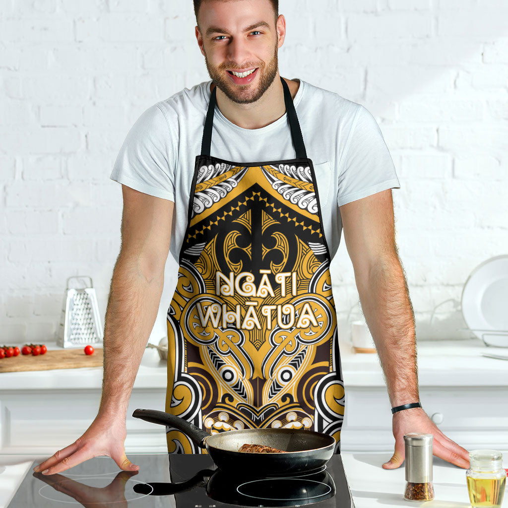 Aotearoa Iwi Ngati Whatua Apron Maori Kowhaiwhai Pattern LT19 - Polynesian Pride