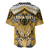 Aotearoa Iwi Ngati Whatua Personalised Baseball Jersey Maori Kowhaiwhai Pattern LT19 - Polynesian Pride