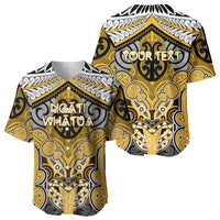 Aotearoa Iwi Ngati Whatua Personalised Baseball Jersey Maori Kowhaiwhai Pattern LT19 - Polynesian Pride