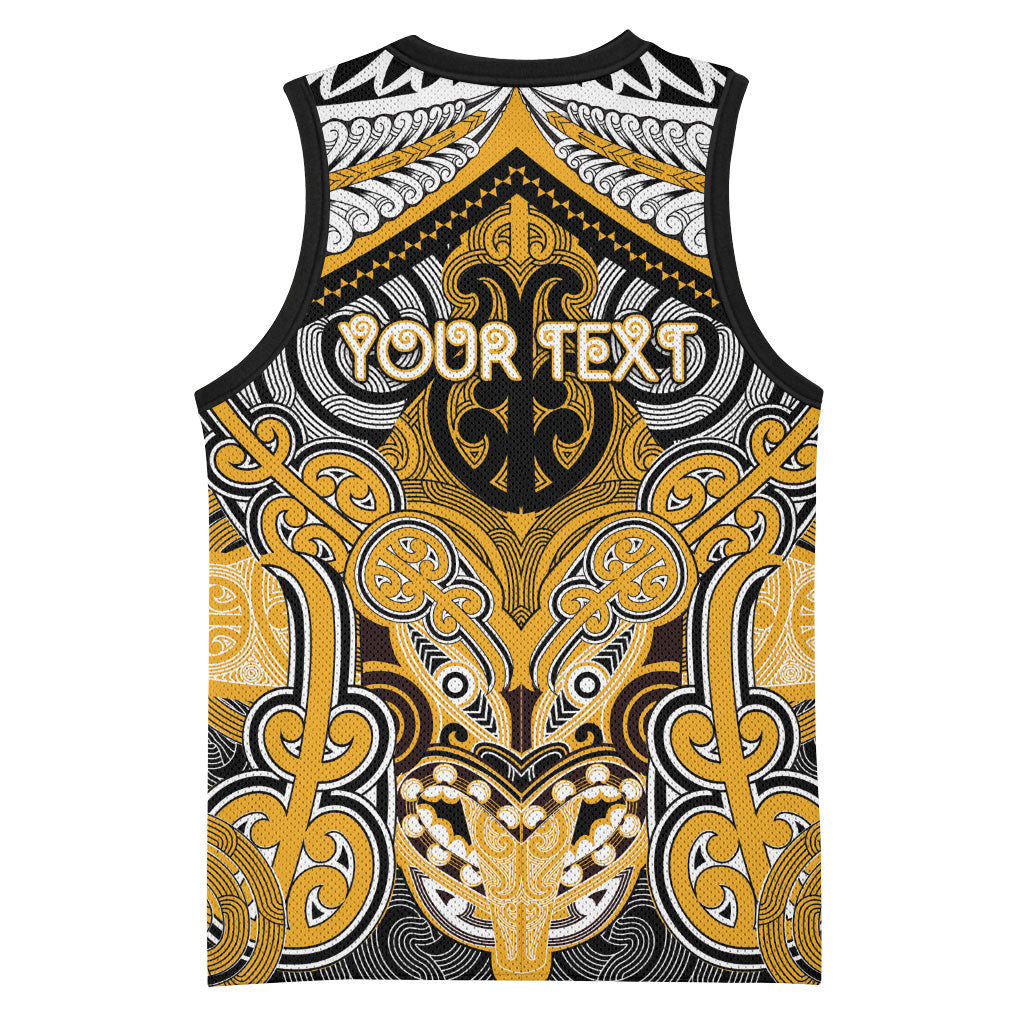 Aotearoa Iwi Ngati Whatua Personalised Basketball Jersey Maori Kowhaiwhai Pattern LT19 - Polynesian Pride