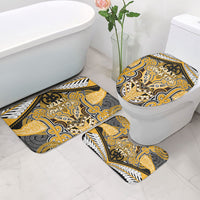 Aotearoa Iwi Ngati Whatua Bathroom Set Maori Kowhaiwhai Pattern LT19 - Polynesian Pride