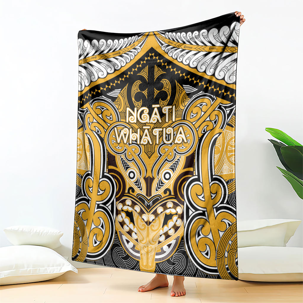 Aotearoa Iwi Ngati Whatua Blanket Maori Kowhaiwhai Pattern LT19 - Polynesian Pride