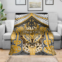 Aotearoa Iwi Ngati Whatua Blanket Maori Kowhaiwhai Pattern LT19 - Polynesian Pride