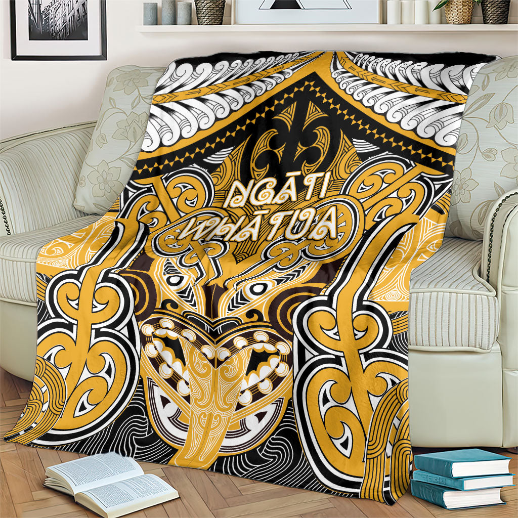 Aotearoa Iwi Ngati Whatua Blanket Maori Kowhaiwhai Pattern LT19 - Polynesian Pride