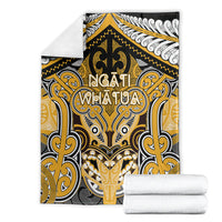Aotearoa Iwi Ngati Whatua Blanket Maori Kowhaiwhai Pattern LT19 - Polynesian Pride