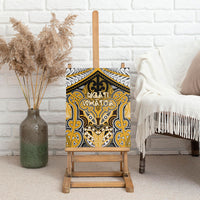 Aotearoa Iwi Ngati Whatua Canvas Wall Art Maori Kowhaiwhai Pattern LT19 - Polynesian Pride