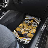 Aotearoa Iwi Ngati Whatua Personalised Car Mats Maori Kowhaiwhai Pattern LT19 - Polynesian Pride