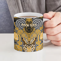 Aotearoa Iwi Ngati Whatua Personalised Ceramic Mug Maori Kowhaiwhai Pattern LT19 - Polynesian Pride