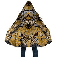 Aotearoa Iwi Ngati Whatua Personalised Cloak Maori Kowhaiwhai Pattern LT19 Unisex Yellow - Polynesian Pride