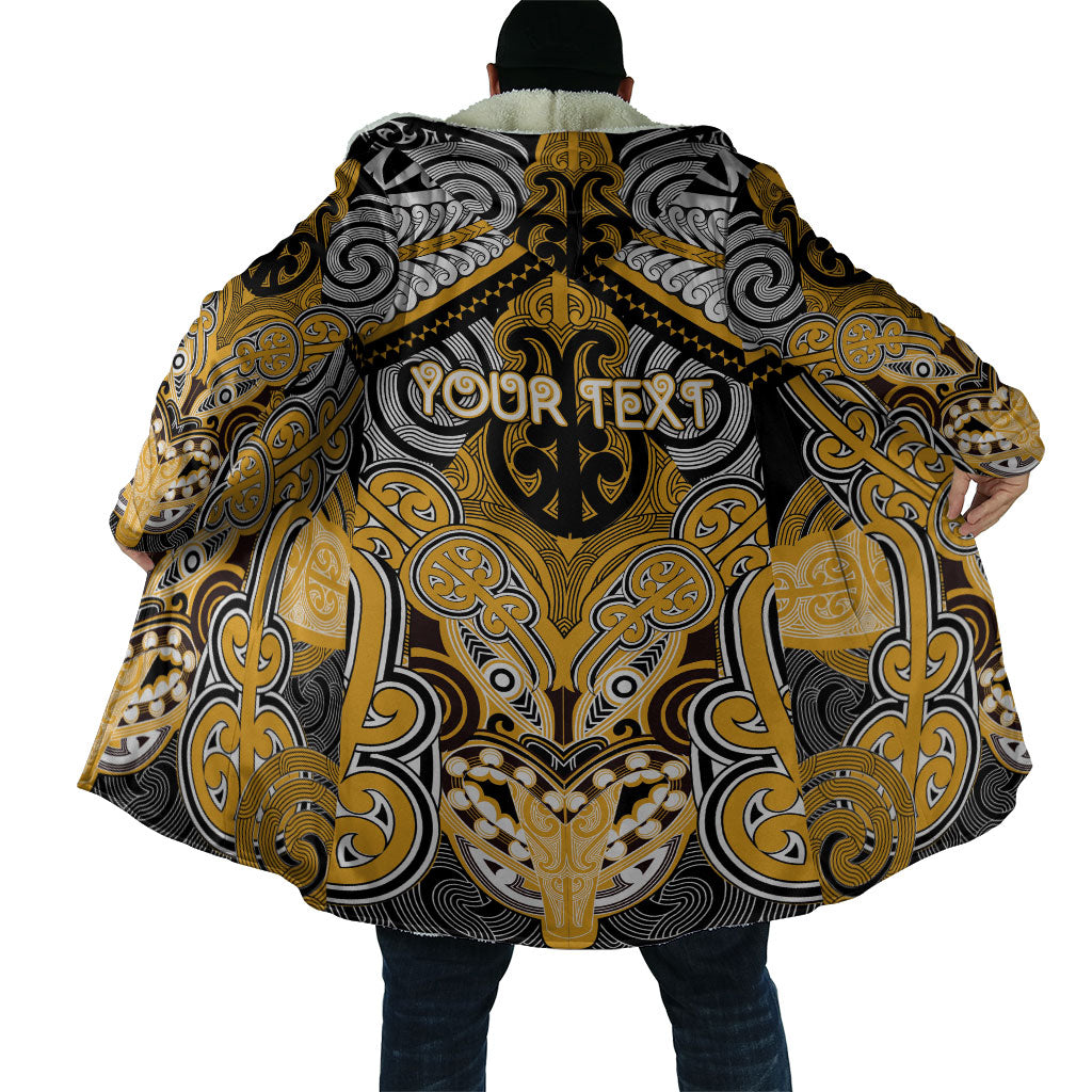 Aotearoa Iwi Ngati Whatua Personalised Cloak Maori Kowhaiwhai Pattern LT19 - Polynesian Pride