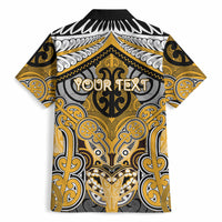 Aotearoa Iwi Ngati Whatua Personalised Hawaiian Shirt Maori Kowhaiwhai Pattern LT19 - Polynesian Pride