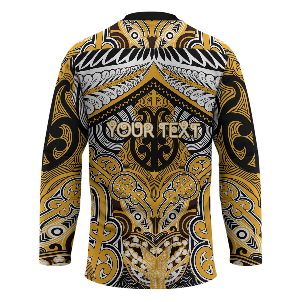 Aotearoa Iwi Ngati Whatua Personalised Hockey Jersey Maori Kowhaiwhai Pattern LT19 - Polynesian Pride