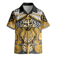 Aotearoa Iwi Ngati Whatua Personalised Kid Hawaiian Shirt Maori Kowhaiwhai Pattern LT19 - Polynesian Pride