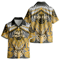 Aotearoa Iwi Ngati Whatua Personalised Kid Hawaiian Shirt Maori Kowhaiwhai Pattern LT19 - Polynesian Pride