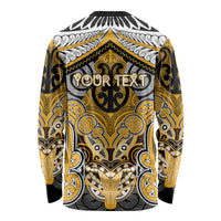 Aotearoa Iwi Ngati Whatua Personalised Long Sleeve Shirt Maori Kowhaiwhai Pattern LT19 - Polynesian Pride