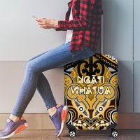 Aotearoa Iwi Ngati Whatua Luggage Cover Maori Kowhaiwhai Pattern LT19 - Polynesian Pride