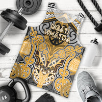 Aotearoa Iwi Ngati Whatua Personalised Men Tank Top Maori Kowhaiwhai Pattern LT19 - Polynesian Pride