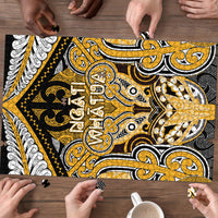 Aotearoa Iwi Ngati Whatua Puzzle Maori Kowhaiwhai Pattern LT19 - Polynesian Pride