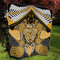 Aotearoa Iwi Ngati Whatua Quilt Maori Kowhaiwhai Pattern LT19 - Polynesian Pride