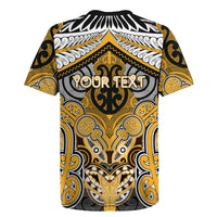 Aotearoa Iwi Ngati Whatua Personalised Rugby Jersey Maori Kowhaiwhai Pattern LT19 - Polynesian Pride