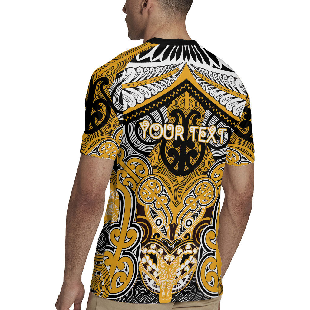 Aotearoa Iwi Ngati Whatua Personalised Rugby Jersey Maori Kowhaiwhai Pattern LT19 - Polynesian Pride