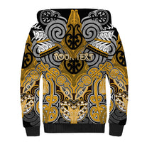 Aotearoa Iwi Ngati Whatua Personalised Sherpa Hoodie Maori Kowhaiwhai Pattern LT19 - Polynesian Pride