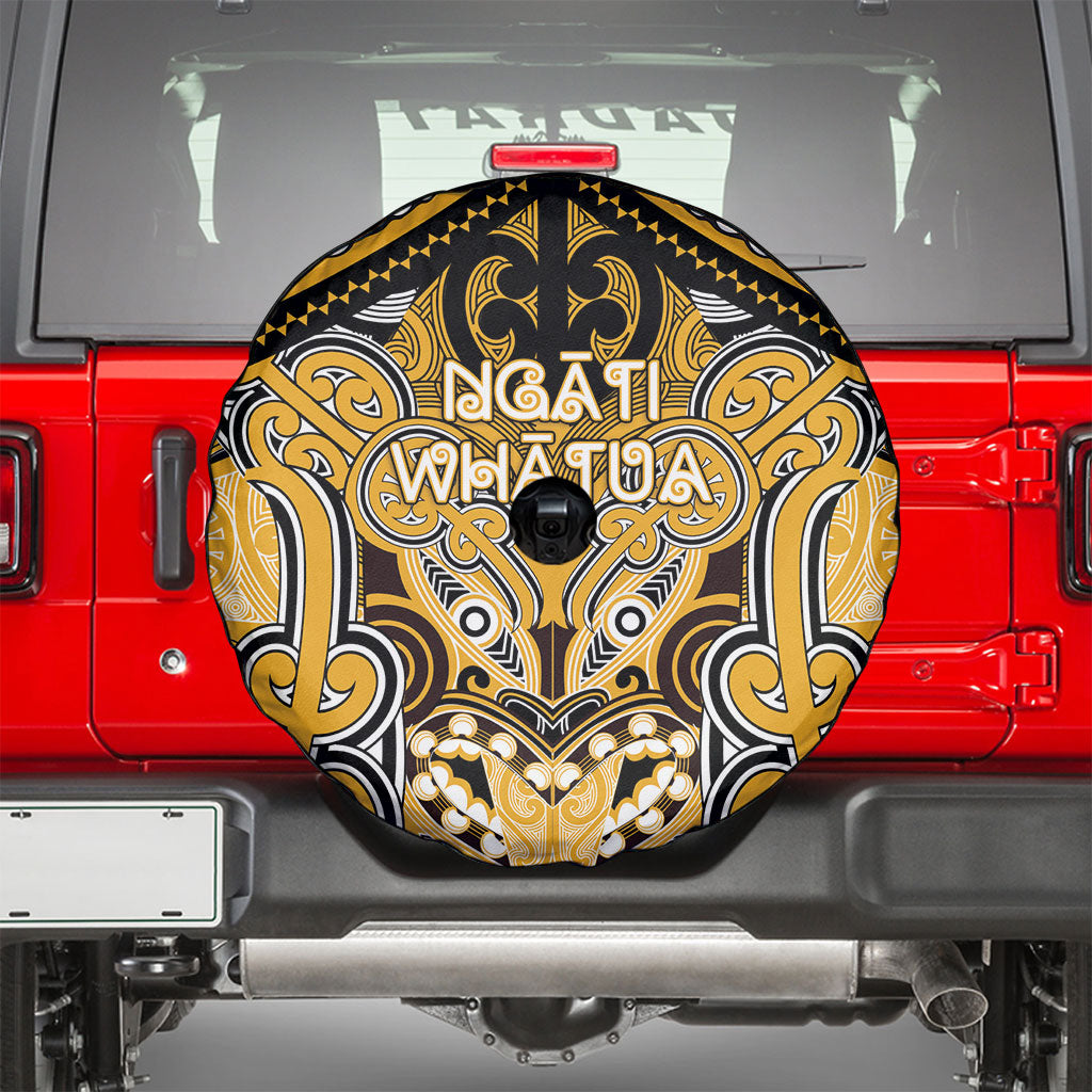 Aotearoa Iwi Ngati Whatua Spare Tire Cover Maori Kowhaiwhai Pattern LT19 - Polynesian Pride
