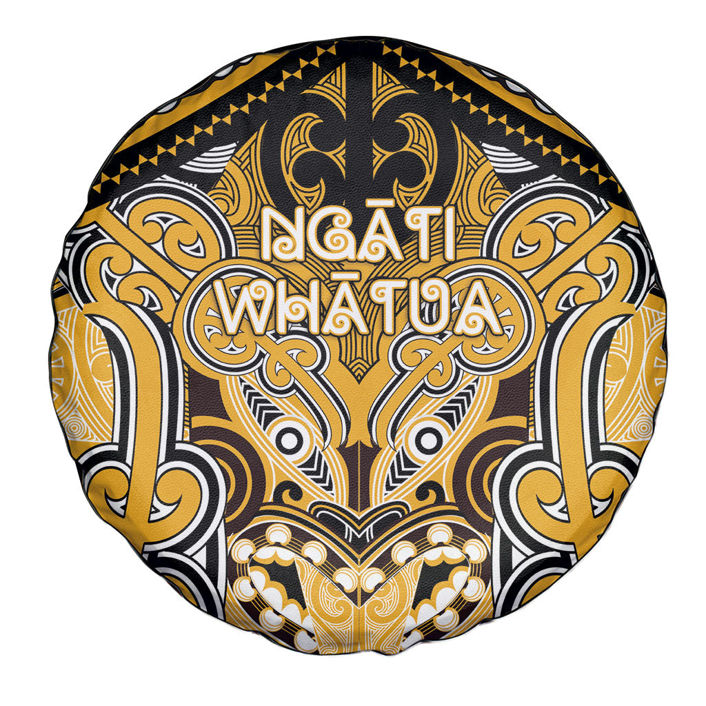 Aotearoa Iwi Ngati Whatua Spare Tire Cover Maori Kowhaiwhai Pattern LT19 - Polynesian Pride