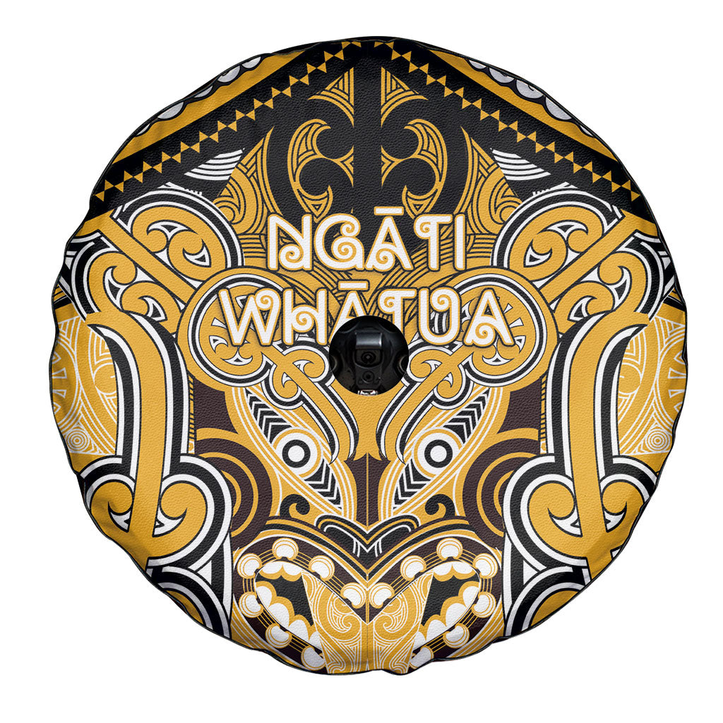 Aotearoa Iwi Ngati Whatua Spare Tire Cover Maori Kowhaiwhai Pattern LT19 - Polynesian Pride
