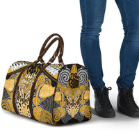 Aotearoa Iwi Ngati Whatua Travel Bag Maori Kowhaiwhai Pattern LT19 - Polynesian Pride
