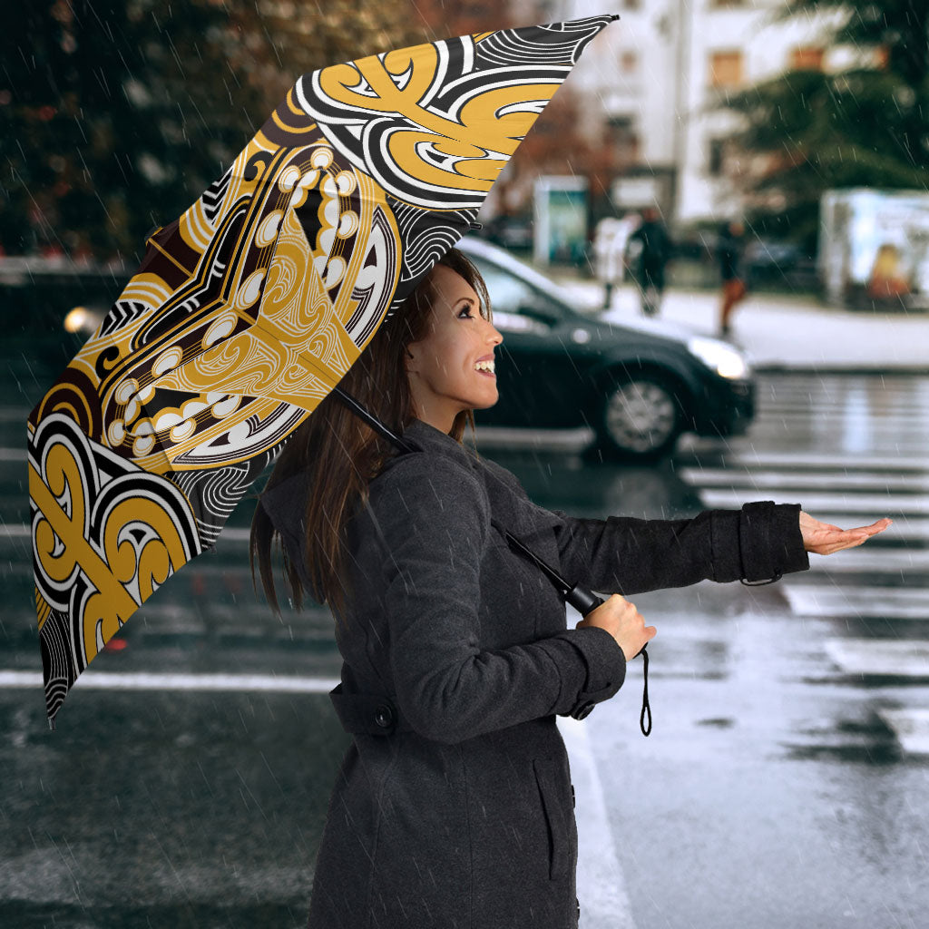 Aotearoa Iwi Ngati Whatua Umbrella Maori Kowhaiwhai Pattern LT19 - Polynesian Pride