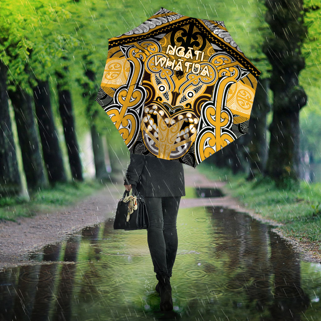 Aotearoa Iwi Ngati Whatua Umbrella Maori Kowhaiwhai Pattern LT19 - Polynesian Pride