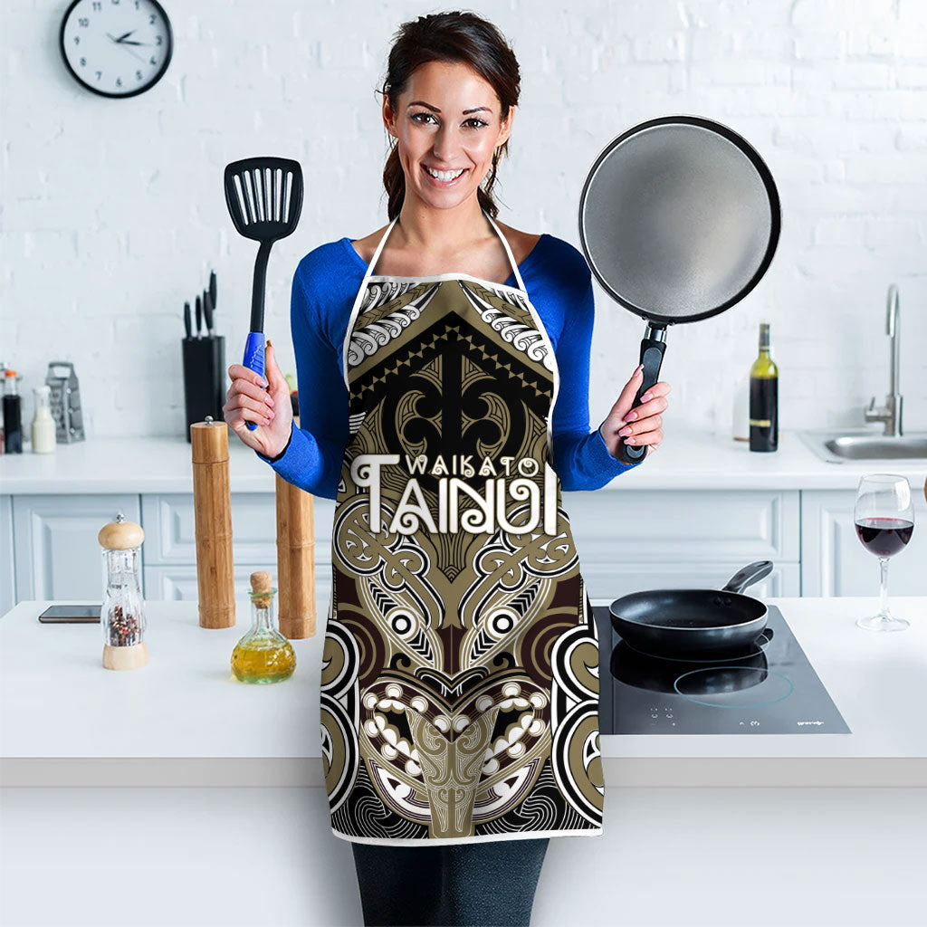 Aotearoa Iwi Waikato Tainui Apron Maori Kowhaiwhai Pattern LT19 - Polynesian Pride
