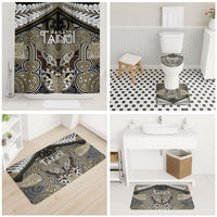 Aotearoa Iwi Waikato Tainui Bathroom Set Maori Kowhaiwhai Pattern LT19 - Polynesian Pride