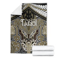 Aotearoa Iwi Waikato Tainui Blanket Maori Kowhaiwhai Pattern LT19 - Polynesian Pride