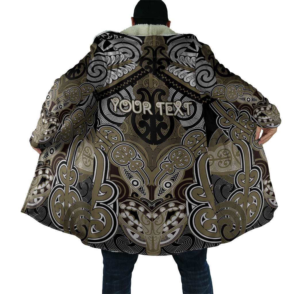 Aotearoa Iwi Waikato Tainui Personalised Cloak Maori Kowhaiwhai Pattern LT19 - Polynesian Pride